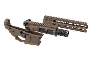 Radian Builder Kit in brown with 14in handguard features a lower and model 1 upper